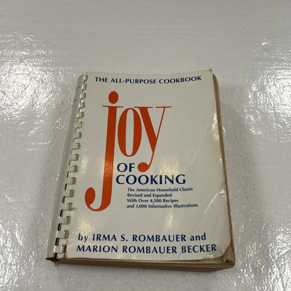 The All-Purpose Cookbook by Joy of Cooking 1997 – Spiral Bound